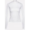 Reflective Long Sleeve High Neck Yoga Sports Tee